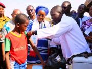 Burkina/Fièvre typhoïde: la campagne de vaccination officiellement lancée dans les Hauts-Bassins