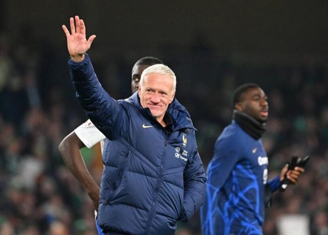 Le selectionnneur français de football, Didier Deschamps