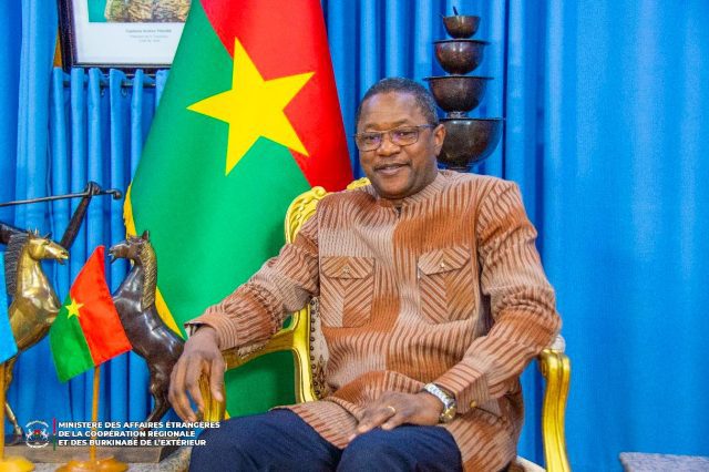 Ministre Affaires étrangères Traoré
