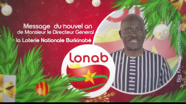 VIDEO-Burkina: le message de nouvel an du directeur général de la LONAB