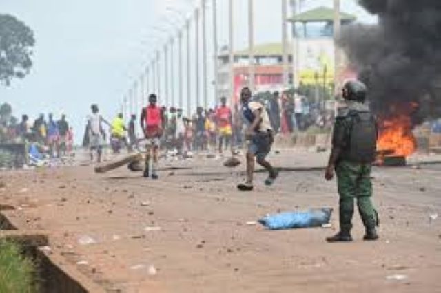 transition en guinée