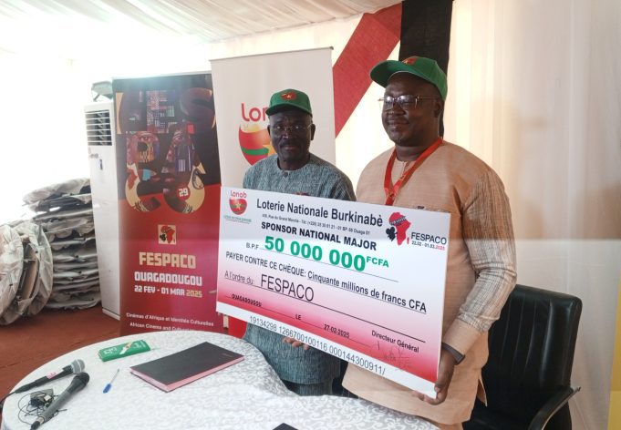 FESPACO 2025: la LONAB sponsor national major avec une enveloppe de 50 millions FCFA