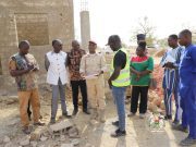 Burkina/Nagréongo: la ministre Kabré insatisfaite des travaux de construction des 50 logements des PDI