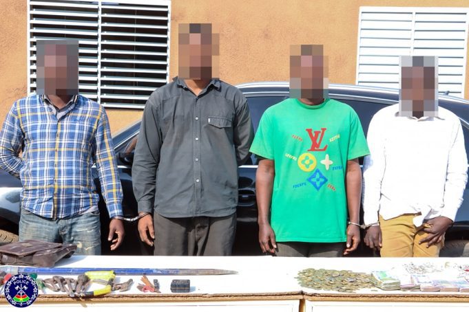Ouagadougou: quatre cambrioleurs aux arrêts