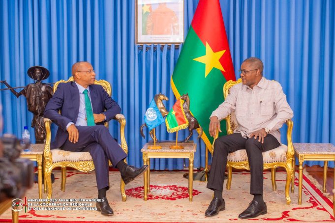 Coopération multilatérale: fin de mission pour le Représentant résidant du PNUD au Burkina Faso