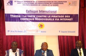 Lutte contre la piraterie des contenus audiovisuels: le colloque international s’achève sur des notes d’espoir