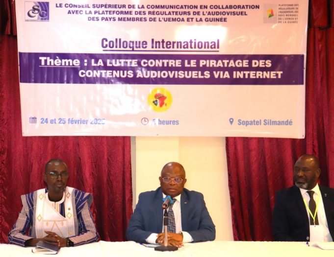 Lutte contre la piraterie des contenus audiovisuels: le colloque international s’achève sur des notes d’espoir