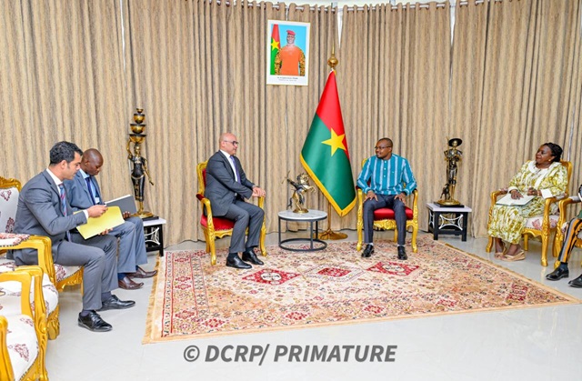 Audience avec l’ambassadeur égyptien