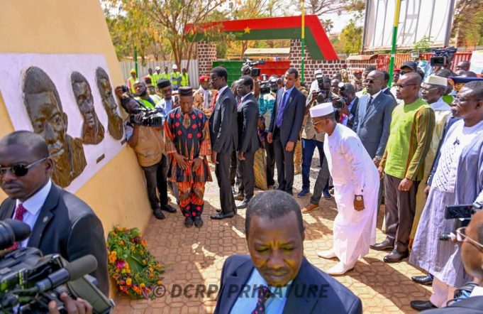 Mémorial Thomas Sankara: le Maréchal Mahamat Idriss Déby Itno rend hommage au père de la Révolution burkinabè