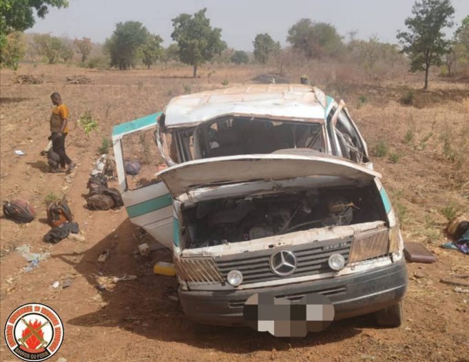 Burkina: 4 morts et 18 blessés dans un accident de la circulation à 65km de Bobo-Dioulasso