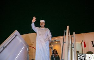 Fin de séjour du Maréchal Mahamat Idriss Déby Itno à Ouagadougou