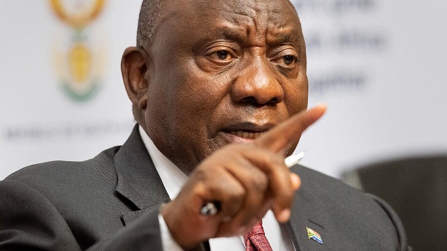 Le président Sud africain, Cyril Ramaphosa (1)