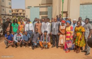 Cinéma burkinabè: le Ministre Pingdwendé Gilbert OUEDRAOGO prend langue avec les acteurs