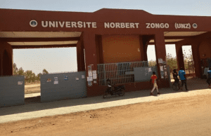 Université Norbert Zongo: mort d’un étudiant