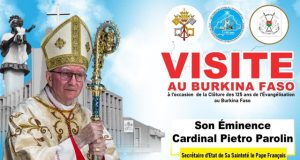 Burkina/125 ans d’évangélisation: un représentant du Pape François attendu à Ouaga