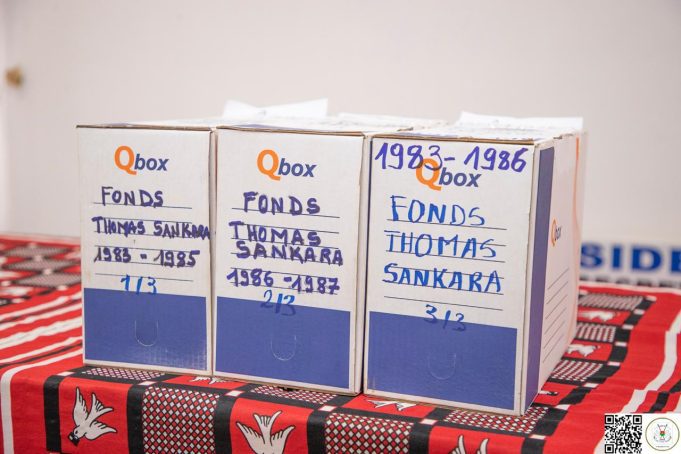 Projet de Mémorial Thomas Sankara: des archives et des artéfacts remis au ministère en charge de la Culture