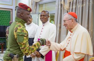 Reconquête du territoire national: le Président du Faso reçoit les bénédictions du Saint-Siège