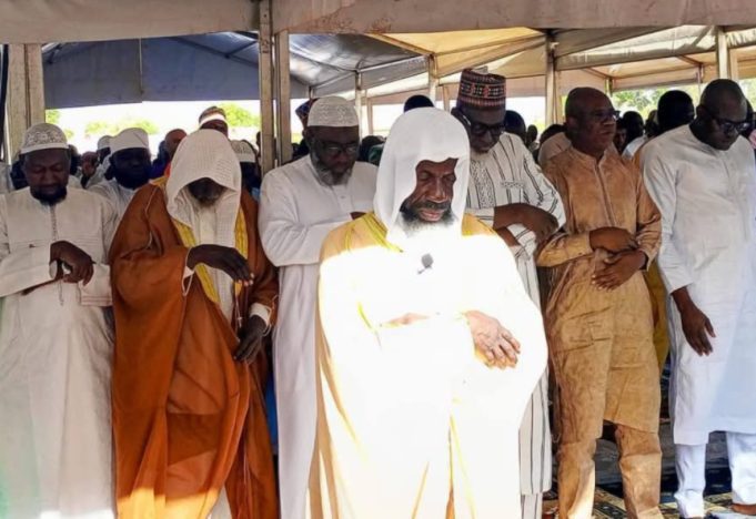 Aïd el fitr: le message du président du Faso