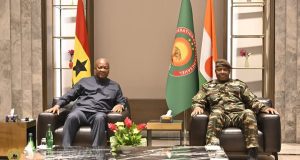 Le président ghanéen John Dramani Mahama est au Niger