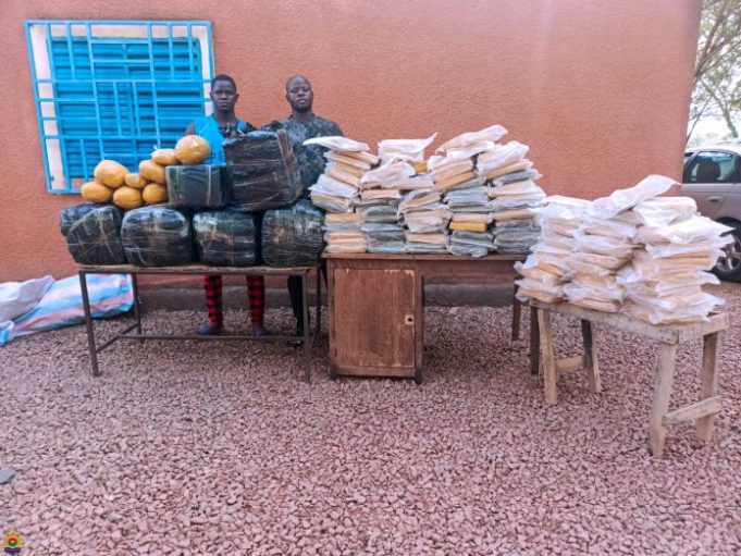 Burkina: saisie d’une importante quantité de chanvre indien et d’amphétamine