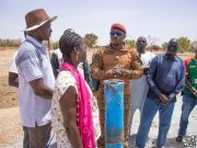 Promesses aux maraichères de Zongo : le Directeur de cabinet du Président du Faso constate l’effectivité des travaux