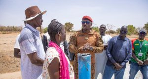 Promesses aux maraichères de Zongo : le Directeur de cabinet du Président du Faso constate l’effectivité des travaux