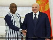 Coopération Burkina Faso–Biélorussie: l’ambassadeur Ludovic Tapsoba présente ses Lettres de créance