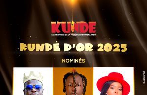 Kundé d’or 2025: Floby, Kayawoto et Tanya en compétition