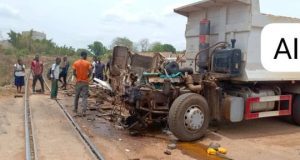 Burkina: un train percute un camion benne à Banfora