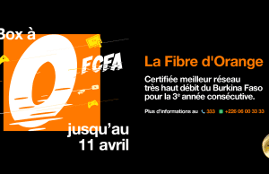 La Box Orange à 0 FCFA!