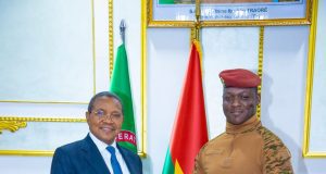 Burkina: un envoyé spécial de la Présidente de la Tanzanie au palais de Koulouba