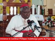 Décès du Pape François: la réaction du Cardinal Philippe Ouédraogo