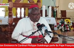 Décès du Pape François: la réaction du Cardinal Philippe Ouédraogo