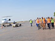 Aéroport International de Ouagadougou: le ministre Emile ZERBO encourage le personnel de la RACGAE