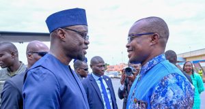 Ousmane Sonko à Ouagadougou