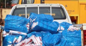 Ouagadougou: saisie de cigarettes de contrebande