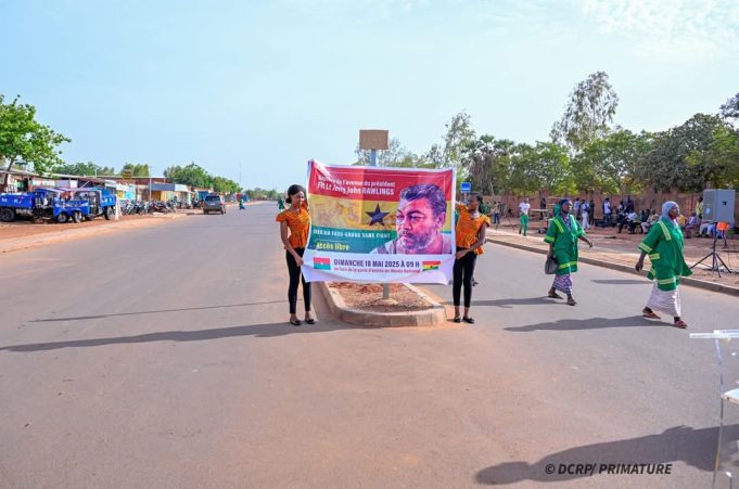Ouagadougou rend hommage au Président John Jerry Rawlings