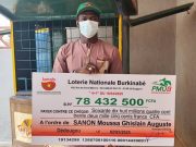 LONAB: plus de 78 000 000 FCFA pour le menuisier de Dédougou
