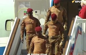 Le capitaine Ibrahim Traoré à Moscou