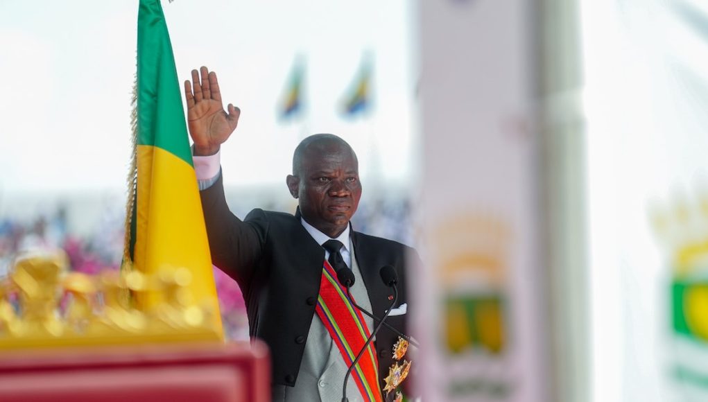 Gabon: le général Oligui Nguéma investi président