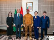 Moscou: le Capitaine Ibrahim Traoré reçoit une délégation du Parlement russe