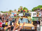 Burkina: le Capitaine Ibrahim Traoré à Bobo-Dioulasso