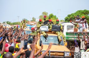 Burkina: le Capitaine Ibrahim Traoré à Bobo-Dioulasso