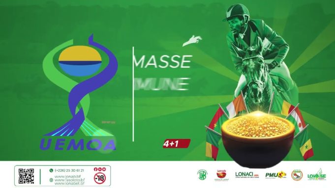 LONAB/UEMOA: une cagnotte de 229 337 000 en jeu au 4+1 du 3 juin (Dioula)
