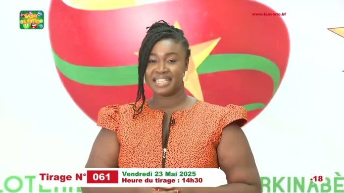 VIDEO-LONAB: FASO LOTO N061 du 23 Mai 2025