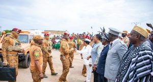 Burkina: Acceuil triomphal du Chef de l’État à Manga