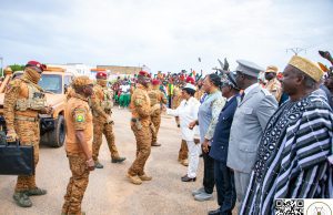 Burkina: Acceuil triomphal du Chef de l’État à Manga