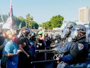 Los Angeles: des émeutes anti-Trump enregistrées ce mardi