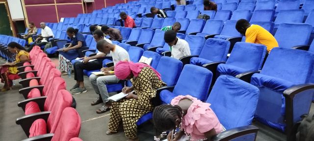 Une vue des candidats composant