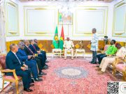 Le Capitaine Ibrahim Traoré échange avec un Envoyé spécial du Président de l’Union africaine